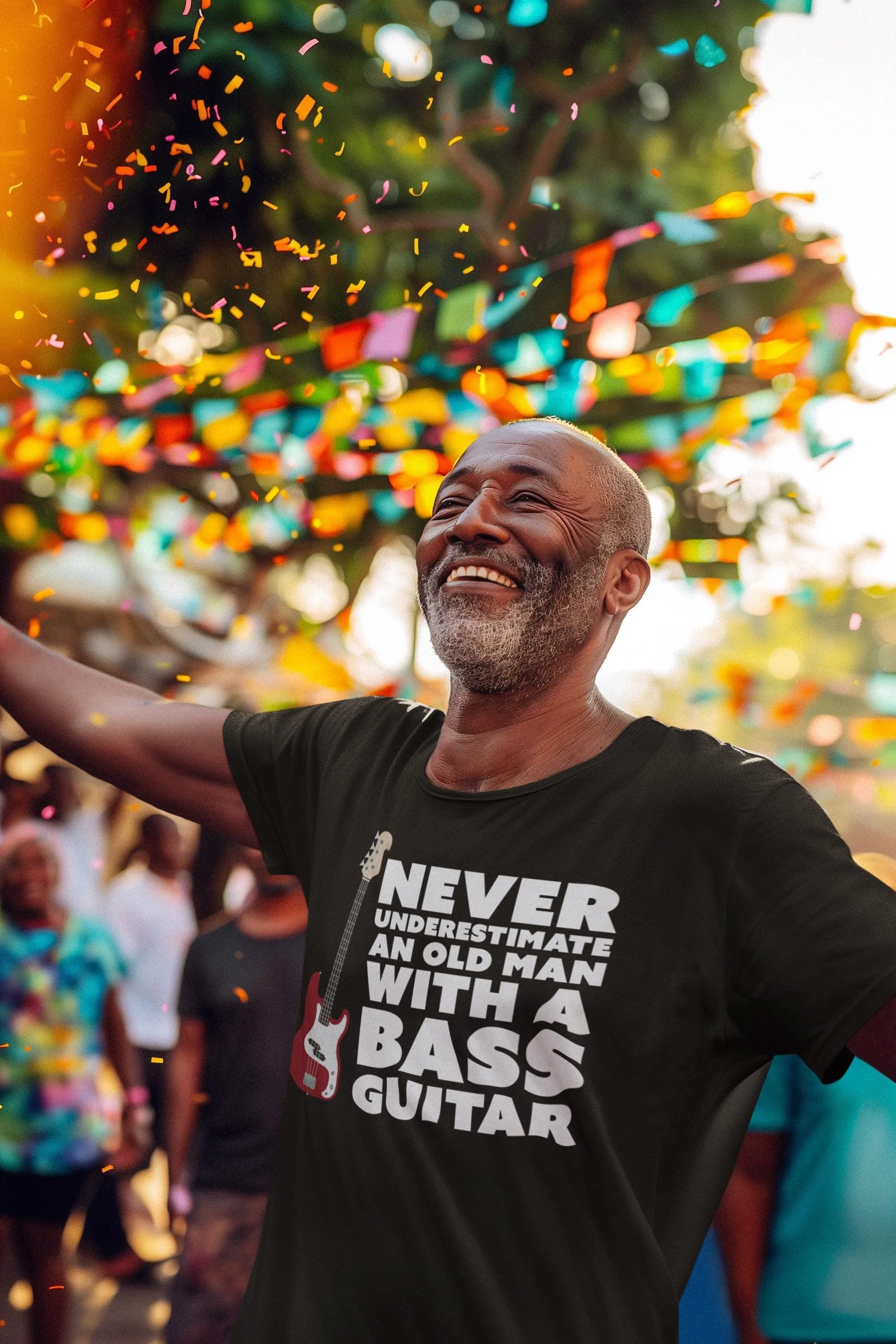 Rhythm And Thump bass player tee - gift for musicians