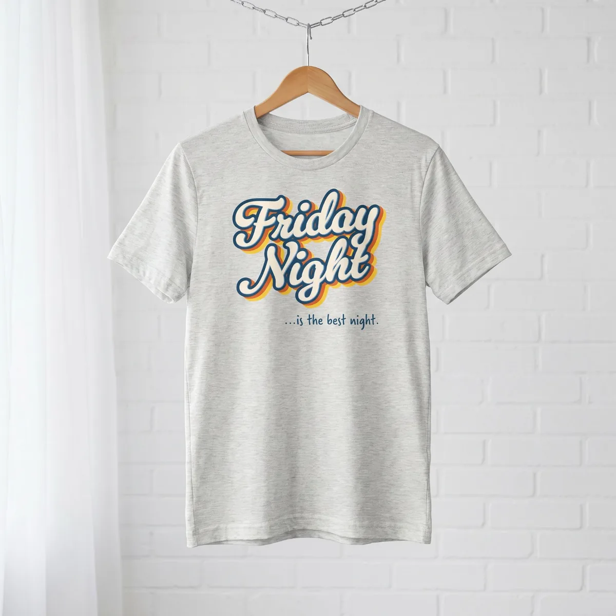 Friday Night Weekend Graphic Gift Tee - lifestyle photo